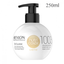 Revlon Professional Nutri Color Creme 1003 Golden Blonde - Крем-краска тон Очень светлый золотистый 250 мл