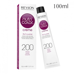 Revlon Professional Nutri Color Creme 200 Violet - Крем-краска тон Фиолетовый 100 мл