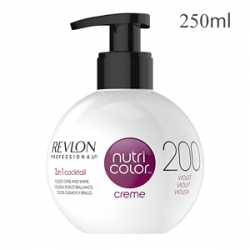 Revlon Professional Nutri Color Creme 200 Violet - Крем-краска тон Фиолетовый 250 мл