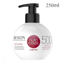 Revlon Professional Nutri Color Creme 500 Purple Red - Крем-краска тон Пурпурно-красный 250 мл