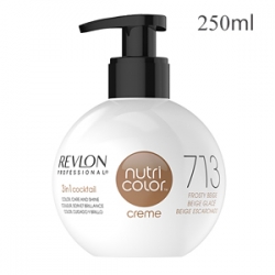 Revlon Professional Nutri Color Creme 713 Frosty Beige - Крем-краска тон Гавана 250 мл