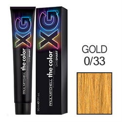 Paul Mitchell The Color XG - Перманентная крем-краска GOLD 0/33 90 мл