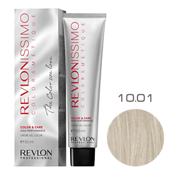 Revlon Professional Revlonissimo Colorsmetique Color & Care - Крем-гель 10.01 Очень сильно светлый блондин пепельный 60 мл