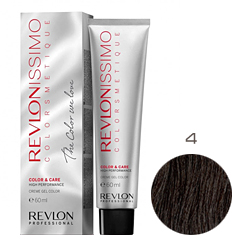 Revlon Professional Revlonissimo Colorsmetique Color & Care - Крем-гель 4 Коричневый 60 мл