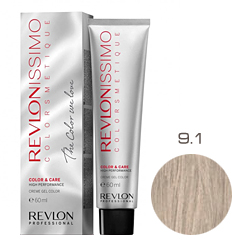 Revlon Professional Revlonissimo Colorsmetique Color & Care - Крем-гель 9.1 Очень светлый блондин пепельный 60 мл