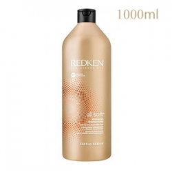 Redken All Soft Shampoo - Шампунь с аргановым маслом для сухих и ломких волос 1000 мл