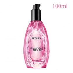 Redken Diamond Oil Glow Dry - Термозащитное масло, ускоряющее укладку 100 мл