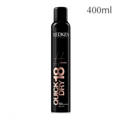 Redken Styling Quick Dry 18 - Спрей средней степени фиксации для сохранения формы в течение дня 400 мл