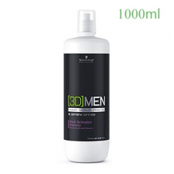 Schwarzkopf Professional [3D]Men Hair Growth Activating Shampoo - Шампунь для активации роста волос 1000 мл