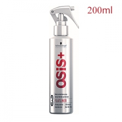 Schwarzkopf Professional OSiS Flatliner - Термозащитная Спрей-сыворотка для выпрямления волос 200 мл 