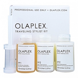 OLAPLEX Traveling Stylist Kit: №1 Bond Multiplier & №2 Bond Perfector - Олаплекс Набор для Салона №1 Концентрат-Защита 100мл и №2 Коктейль-Фиксатор 2х100мл