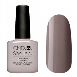 CND Shellac Unearthed - Гель-лак для ногтей 7,3 мл натуральный светло-коричневый чуть с серым подтоном