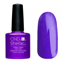 CND Shellac Video Violet - Гель-лак для ногтей 7,3 мл насыщенно-сиреневый глянец