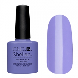 CND Shellac Wisteria Haze - Гель-лак для ногтей 7,3 мл дымчатый лавандовый, плотный