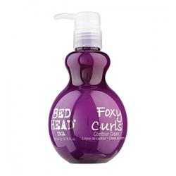 TIGI Bed Head Foxy Curls Contour Cream - Дефинирующий крем для вьющихся волос и защиты от влаги 200 мл
