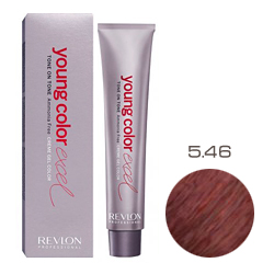 Revlon Professional Young Color Excel Creme Gel Color - Крем-краска 5.46 Медно-красный 70 мл