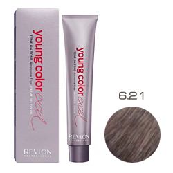 Revlon Professional Young Color Excel Creme Gel Color - Крем-краска 6.21 Ореховый 70 мл