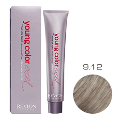 Revlon Professional Young Color Excel Creme Gel Color - Крем-краска 9.12 Светлый жемчужно-бежевый 70 мл