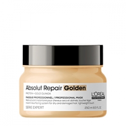 L'oreal Professionnel Absolut Repair GOLD - Маска для восстановления поврежденных волос с золотыми частицами, 250мл