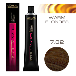L'Oreal Professionnel Diarichesse - Краска для волос Диаришесс 7.32 Медовый Золотистый 50 мл