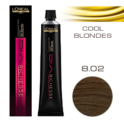 L'Oreal Professionnel Diarichesse - Краска для волос Диаришесс 8.02 Светлый блондин жемчужный 50 мл