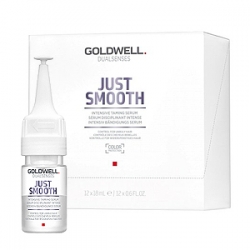 Goldwell Dualsenses Just Smooth Taming Serum - Интенсивная разглаживающая сыворотка 12х18мл