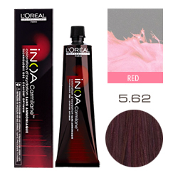 L'Oreal Professionnel Inoa ODS 2 Carmilane - Краска для волос Иноа 5.62 Светлый шатен красный перламутровый 60 мл