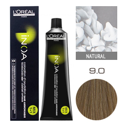 L'Oreal Professionnel Inoa - Краска для волос Иноа 9.0 Очень светлый блондин глубокий 60 мл