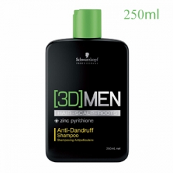 Schwarzkopf Professional [3D]Men Anti-Dandruff Shampoo - Шампунь против перхоти 250 мл